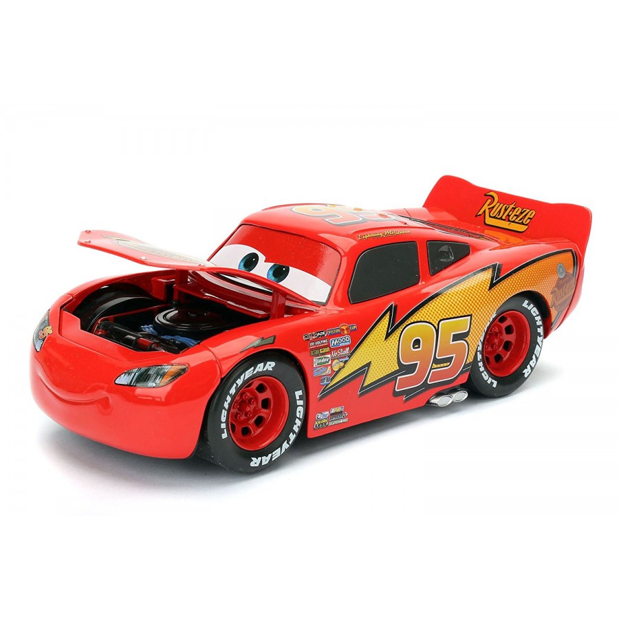 CARS Modello Scala 1 24 Saetta McQueen DISNEY Jada Toys Apecollection CARS Modello Scala 1 24 Saetta McQueen DISNEY Jada Toys Apecollection