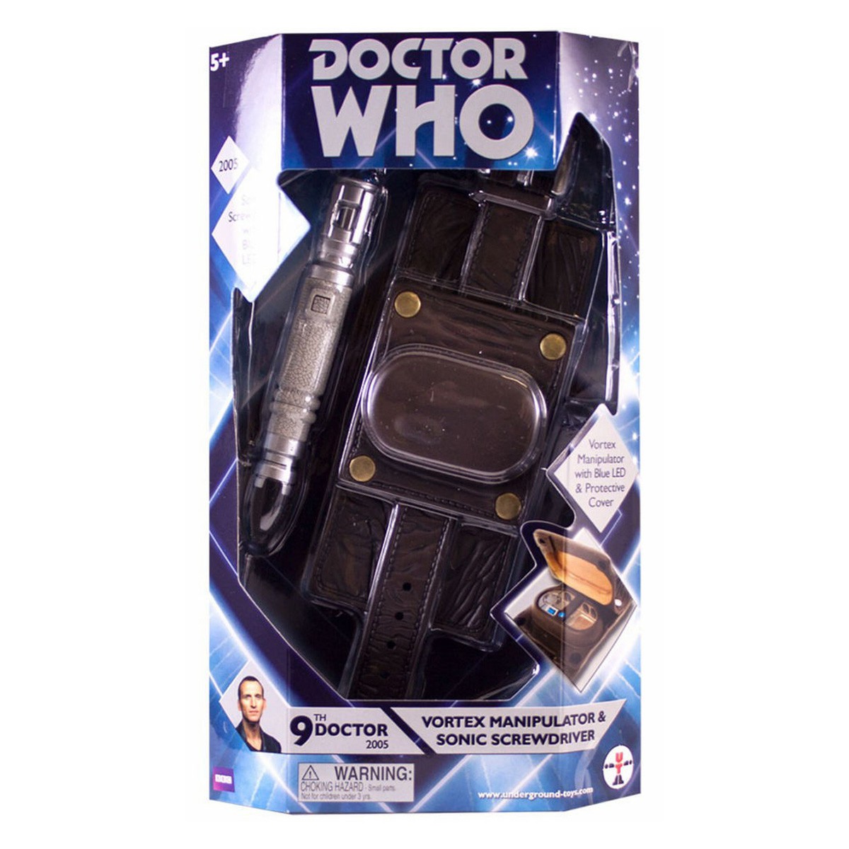 Dr WHO 9th DOCTOR Set SONIC SCREWDRIVER VORTEX MANIPULATOR Light eBay