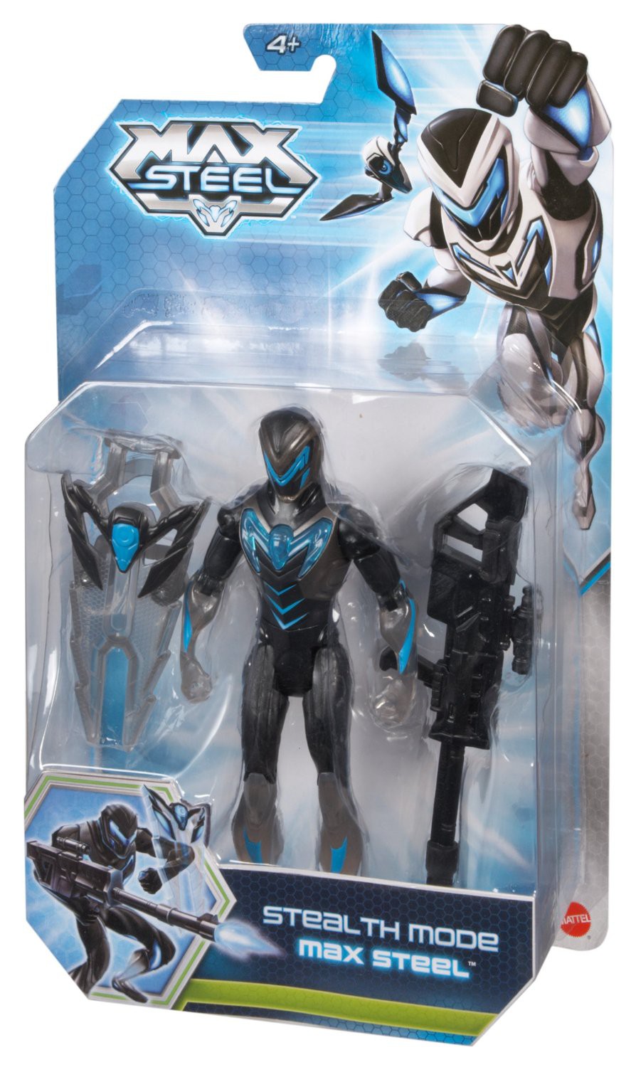 Figura Action MAX STEEL Eroe Invisibile STEALTH MODE Blaster MATTEL Figure eBay