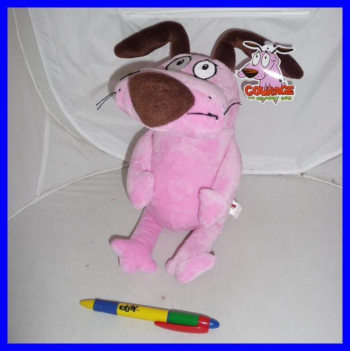 courage the dog plush
