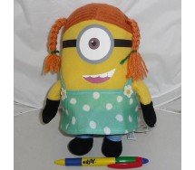 Plush 25cm MINION DRESSED from DESPICABLE ME 2 Original