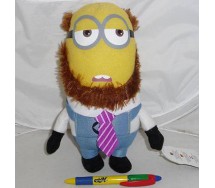 CATTIVISSIMO ME 2 Peluche MINION VESTITO 25cm ORIGINALE Nuovo MINIONS Despicable