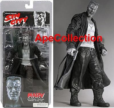 RARA Figura Action SIN CITY Frank Miller ORIGINALE Ufficiale NECA USA 2005 Nuova - Imagen 15 de 33