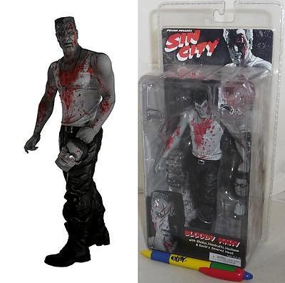 RARA Figura Action SIN CITY Frank Miller ORIGINALE Ufficiale NECA USA 2005 Nuova - Imagen 19 de 33