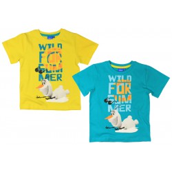FROZEN T-Shirt OLAF Wild For Summer ORIGINAL Disney