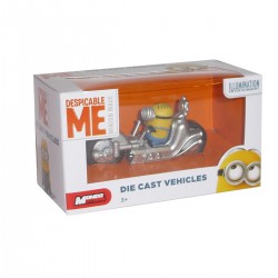 Modellino giocattolo Cattivissimo Me action figure MINION Captain America