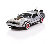 BACK TO THE FUTURE Deluxe Gift SET 3 Models DieCast  DE LOREAN 1/24 Scale Welly