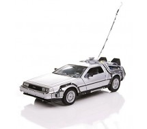 RITORNO AL FUTURO Deluxe SET 3 Modelli DieCast Auto DE LOREAN Scala 1/24 Welly