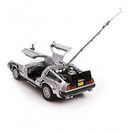 BACK TO THE FUTURE Deluxe Gift SET 3 Models DieCast  DE LOREAN 1/24 Scale Welly