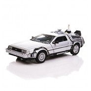 BACK TO THE FUTURE Deluxe Gift SET 3 Models DieCast  DE LOREAN 1/24 Scale Welly