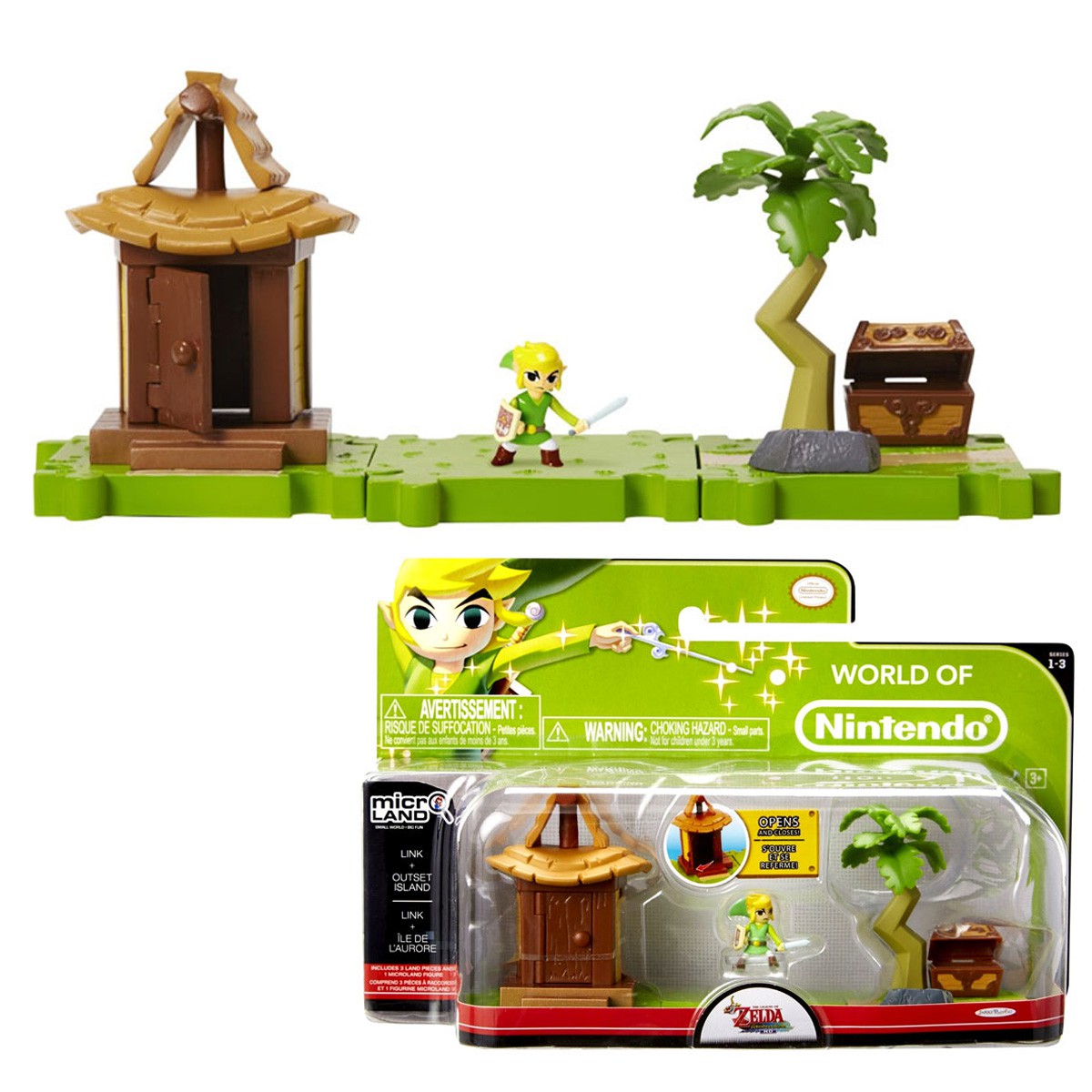 ZELDA LEGEND Diorama A SCELTA con Figura Playset MICRO LAND Originale JAKKS 7090₽