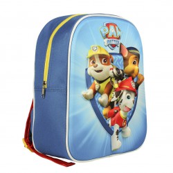 PAW PATROL Zainetto ZAINO Cuccioli 3D 30x24cm ORIGINALE Ufficiale SCUOLA ASILO