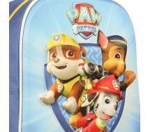 PAW PATROL Zainetto ZAINO Cuccioli 3D 30x24cm ORIGINALE Ufficiale SCUOLA ASILO