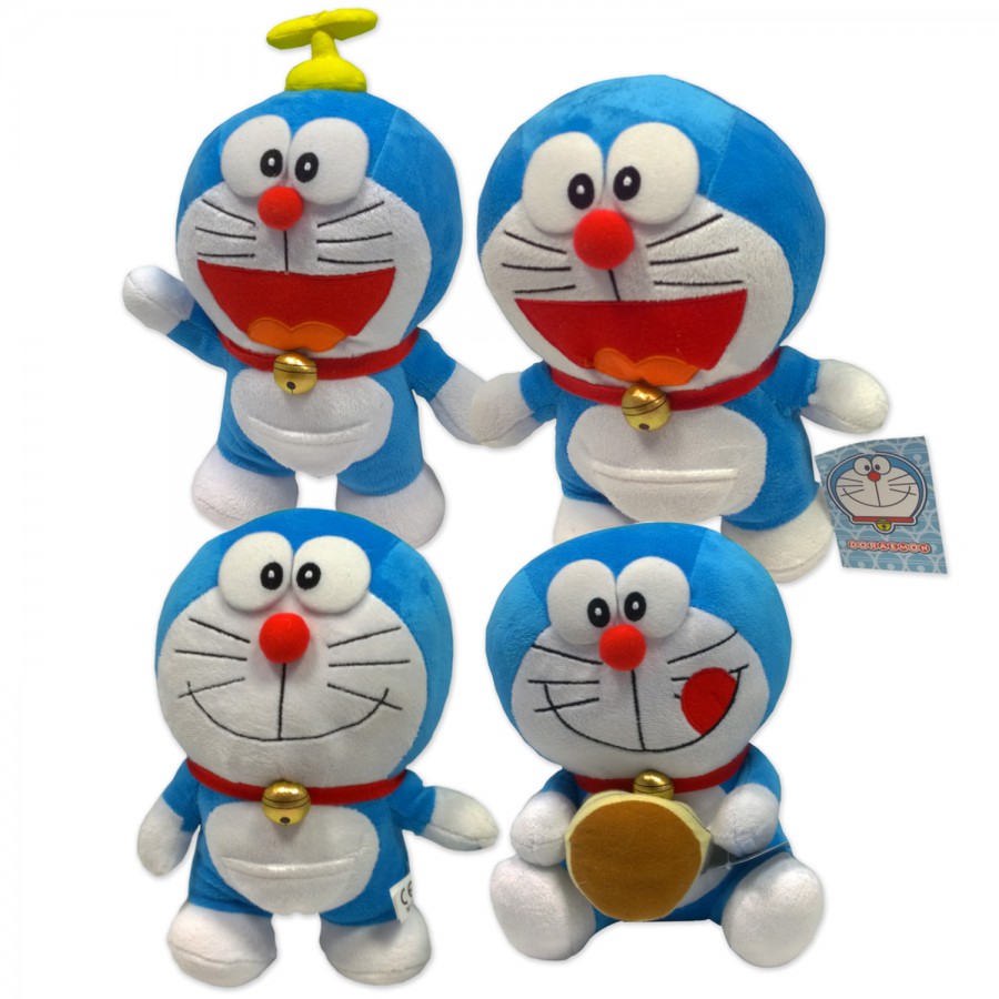 Plush DORAEMON Cat 25cm ORIGINAL Official NEW Film TV ...