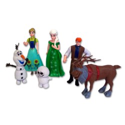 SET 5 FIGURES Feelings INSIDE OUT Joy Sadness Anger Fear Disgust DISNEY PIXAR Cake Toppers