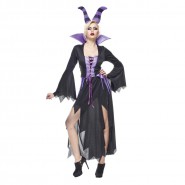 COSTUME Halloween MALEFICENT WITCH Adult Unique Size Woman RUBIE'S Rubies SEXY Carnival