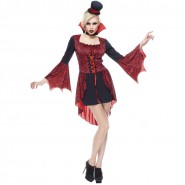 COSTUME Halloween SEXY VAMPIRA Adulto Donna Taglia Unica RUBIE'S Rubies Carnevale