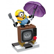 MINIONS Kit Playset MINION STUART and SILLY TV Construction Set MEGA BLOKS