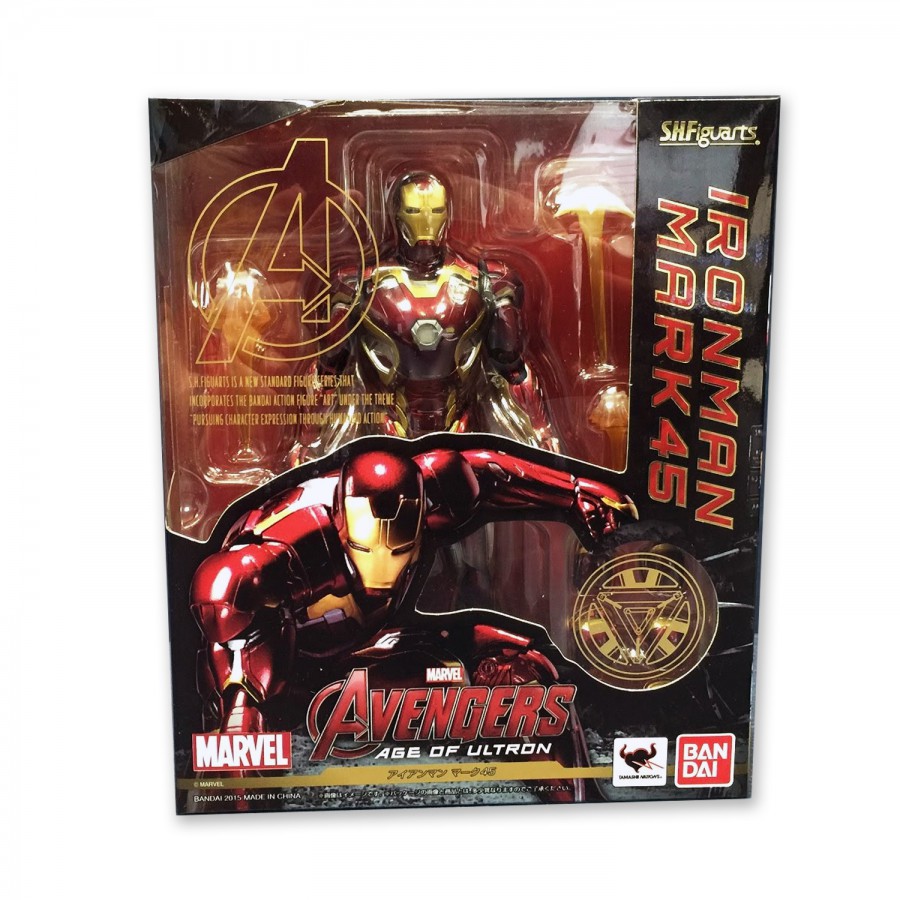 IRON MAN Action Figure MARK 45 Bandai SHF Figuarts AGE OF ULTRON