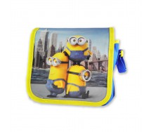 MINIONS MOVIE 2015 Shoulder Bag Kevin Stuart Bob 21x19ccm ORIGINAL Universal Picture