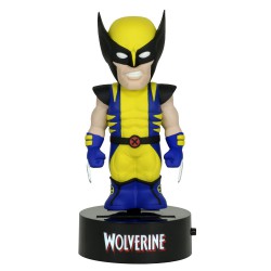 X-MEN Figura WOLVERINE 16cm BODY KNOCKER Bobble NECA Energia Solare MARVEL