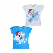 MY LITTLE PONY T-Shirt UFFICIALE Originale RAINBOW DASH Nuova QUALITA' TOP Entra