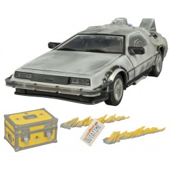 Modellino DE LOREAN da RITORNO AL FUTURO Parte 3 Scala 1/15 Suoni Luci DIAMOND