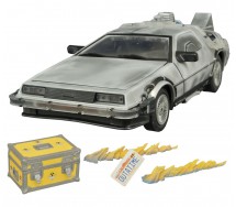 Modellino DE LOREAN da RITORNO AL FUTURO Parte 3 Scala 1/15 Suoni Luci DIAMOND