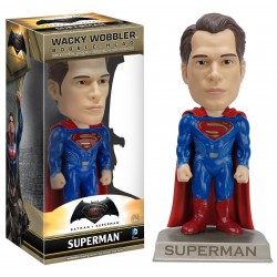 BATMAN vs SUPERMAN Figura BATMAN Bobble Head 15cm Originale FUNKO Wacky Wobbler DC