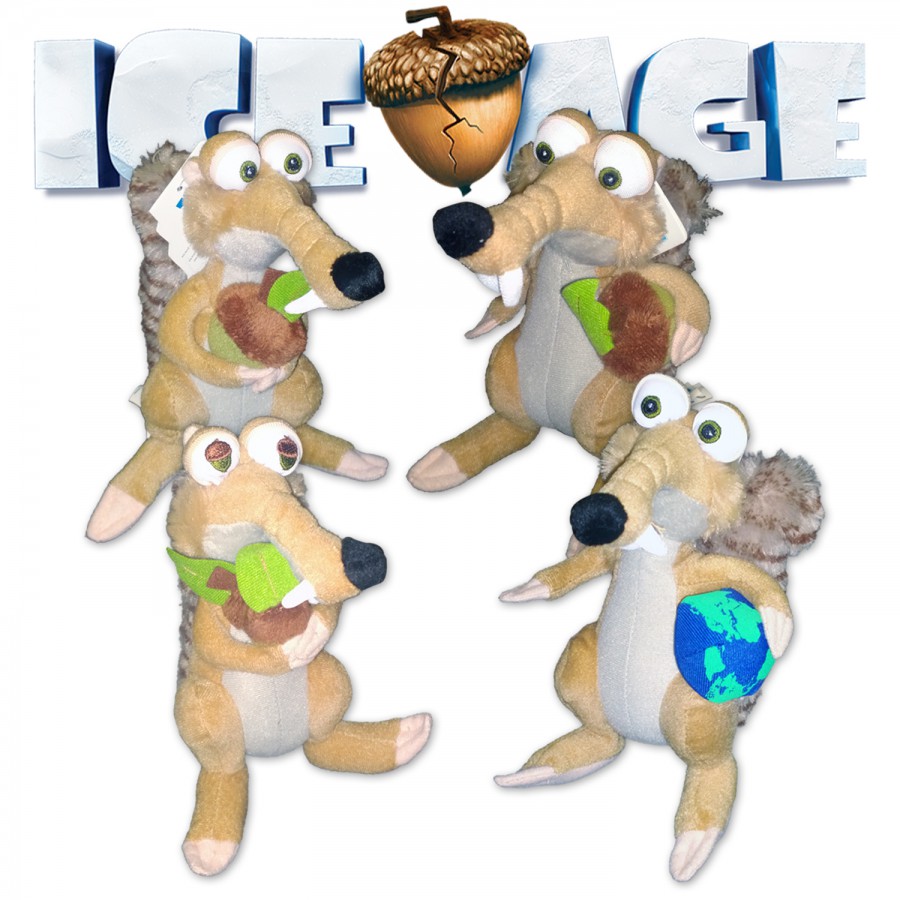 ice age scrat plush