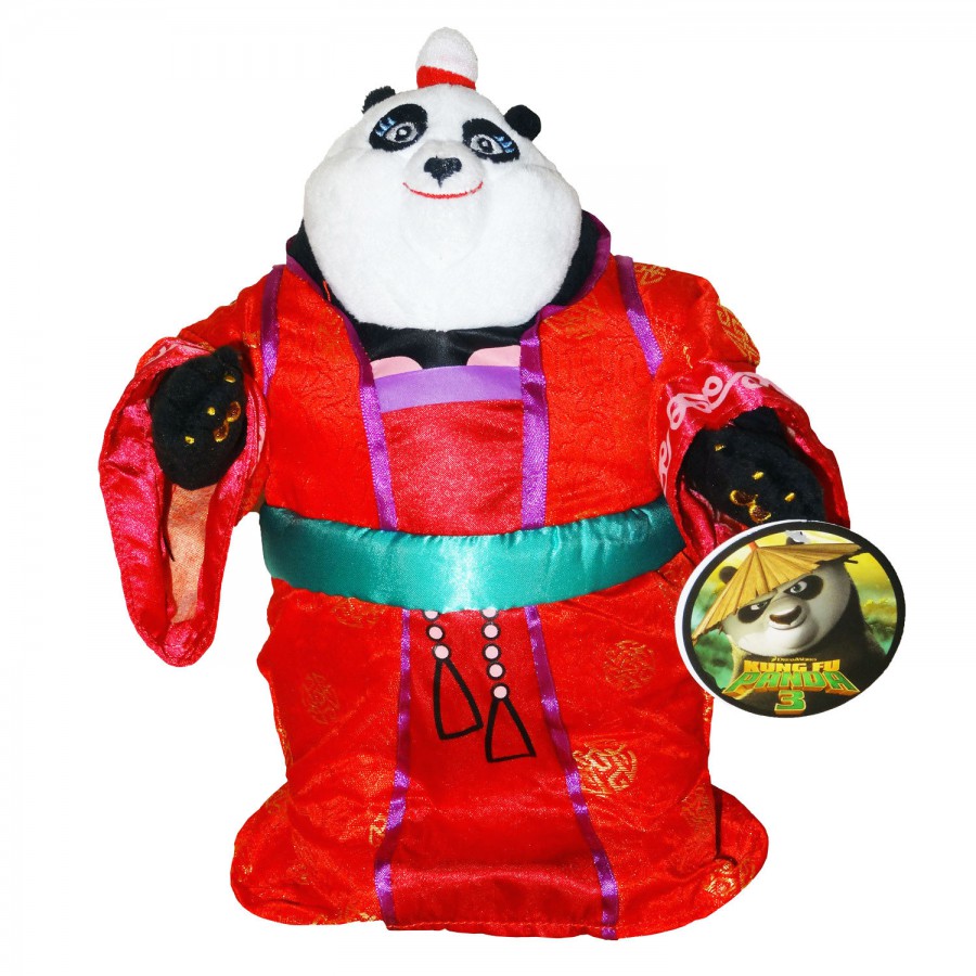 Peluche Kung Fu Panda 3 Dreamworks Originali 43 cm Po Enorme Gigante Attacco 