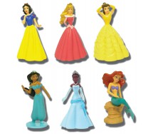 Set 7 Figure PRINCIPESSE DISNEY Princess BUILDABLE FIGURES Originali TOMY