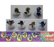 RARO SET 4 Figure Diorama GATCHAMAN TATSUNOKO Gashapon BANDAI JAPAN Figures