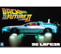 RITORNO AL FUTURO Kit Modello Auto DeLorean DMC-12 1/24 Originale Aoshima BTTF 011850