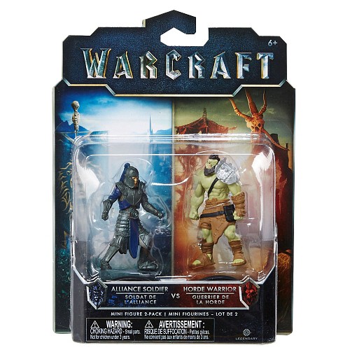 WARCRAFT Figuren BOX 2er Pack Figuren 7cm AUSWAHL BOX Original JAKKS PACIFIC 5090₽