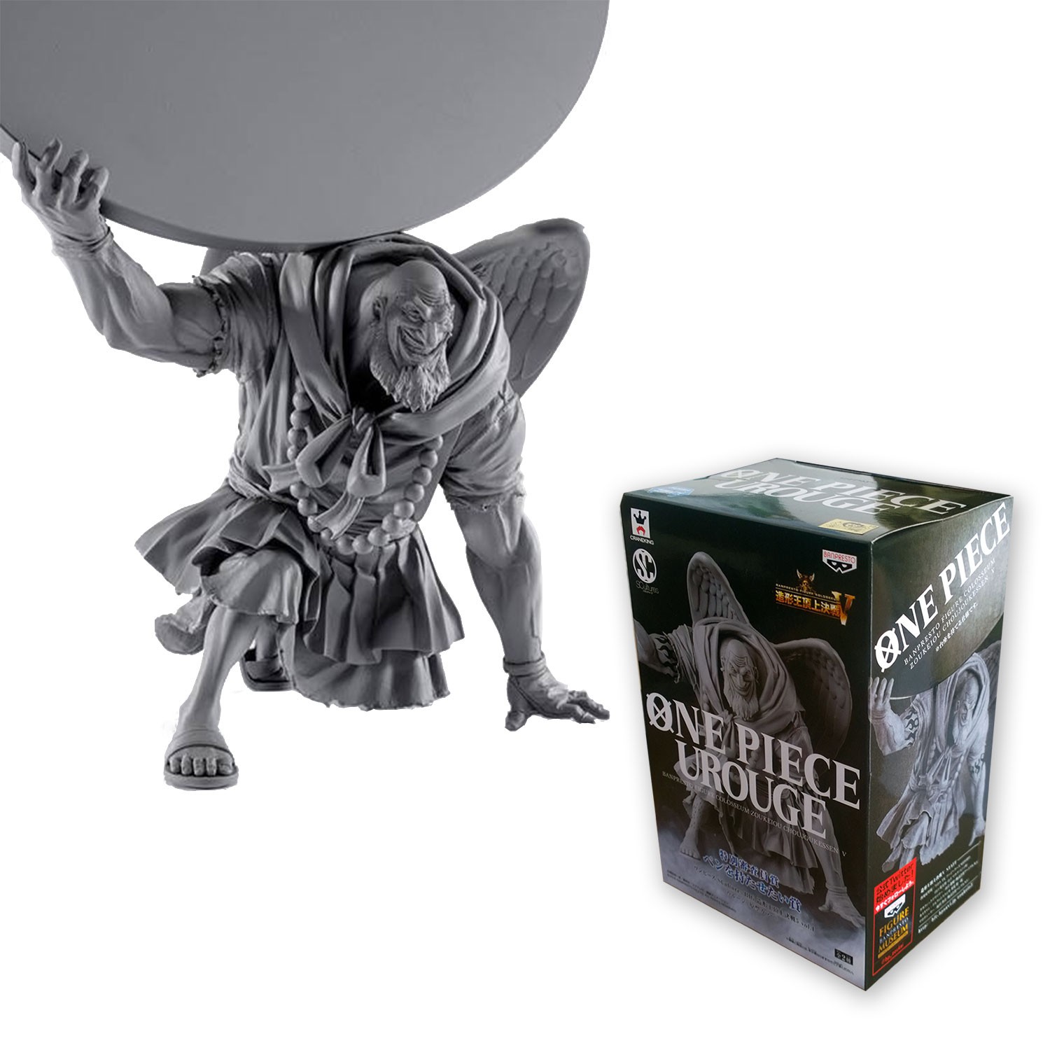 Цельная фигурная статуя Urouge 11 см Colosseum 5 Verschiedene Vol.1 BANPRESTO