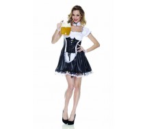 COSTUME Halloween SEXY CAMERIERA Adulto Donna RUBIE'S Rubies Carnevale S M