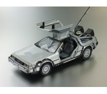 BACK TO THE FUTURE Part 1 Die Cast Model Car DE LOREAN Scale 1/24 Welly