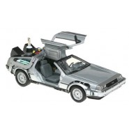 RITORNO AL FUTURO Parte 2 MODELLO Die Cast Auto DE LOREAN Scala 1/24 Welly