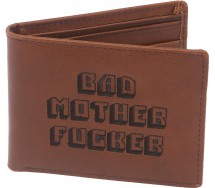 PORTAFOGLIO Pulp Fiction BAD MOTHER FUCKER Wallet Leather ORIGINALE Pelle NUOVO
