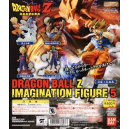 RARE Complete SET 5 Figure DRAGONBALL Z IMAGINATION Diorama PART 5 Bandai JAPAN Gashapon