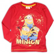 MINIONS Minion CLASS 2014 Maglietta T-Shirt Manica Lunga ORIGINALE Cattivissimo Me