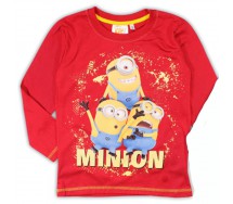 MINIONS Minion CLASS 2014 Maglietta T-Shirt Manica Lunga ORIGINALE Cattivissimo Me