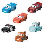 Stupendo SET 6 Modelli Auto CARS DISNEY Luigi Cricchetto Saetta ORIGINALI Tomy