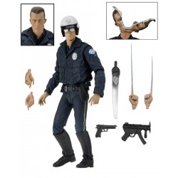 Terminator POLICE STATION ASSAULT Figura Action 18cm T-800 Ultimate ARNOLD SCHWARZENEGGER Neca