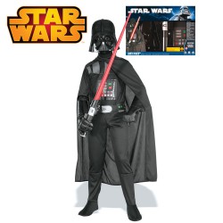 Carnival Costume Boxed Darth Vader Child Size L Large Star Wars Rubie S Star Wars Apecollection