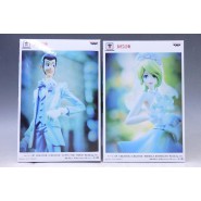 COPPIA Set 2 Figure LUPIN e REBECCA ROSSELLINI Wedding Version NORMAL COLOR Creator X Creator BANPRESTO 3rd III Terzo