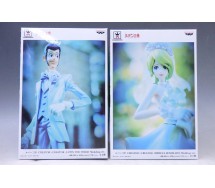 COPPIA Set 2 Figure LUPIN e REBECCA ROSSELLINI Wedding Version NORMAL COLOR Creator X Creator BANPRESTO 3rd III Terzo