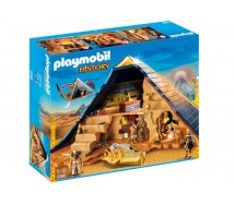 Playset BIG PHAROAH 's PYRAMID Playmobil History 5386