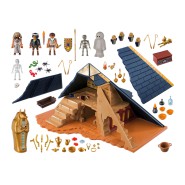 Playset BIG PHAROAH 's PYRAMID Playmobil History 5386